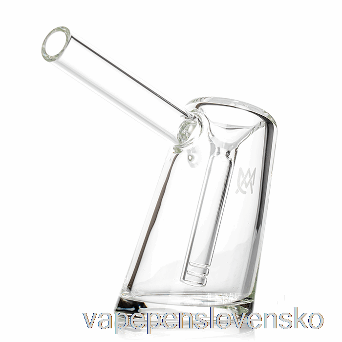 Mj Arzenál Fulcrum Mini Bubbler Clear Vape Cigareta